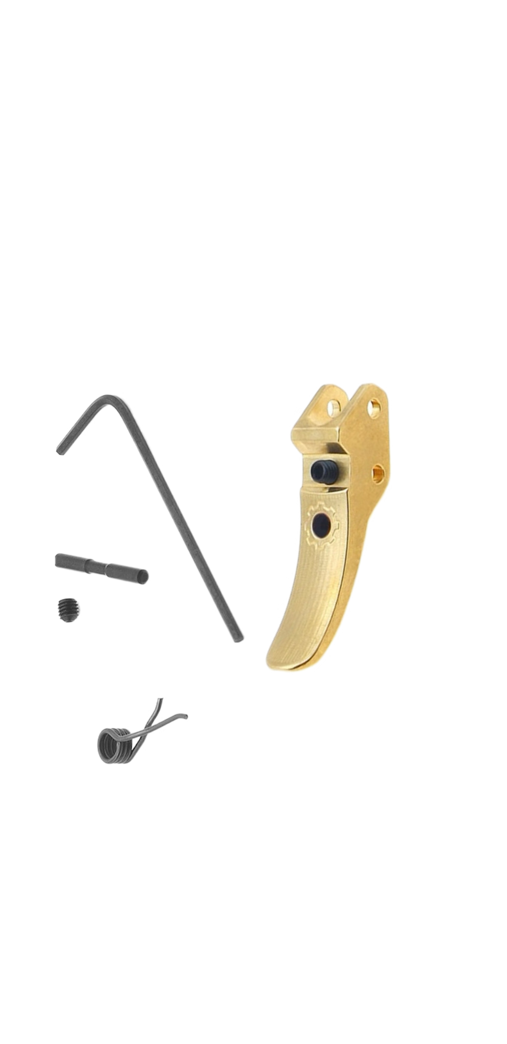 Eeman Tech ultimate brass trigger for CZ - flat