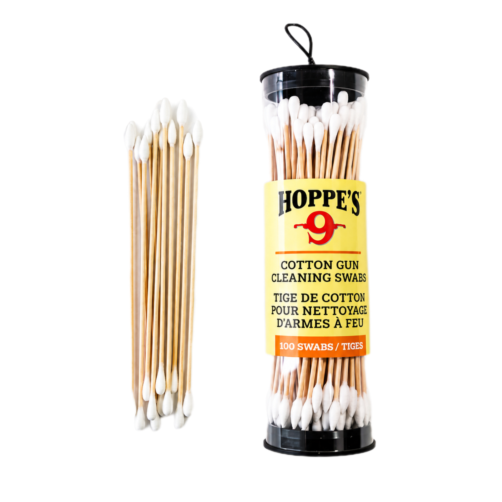 Hoppes 9 gun cleaning swabs